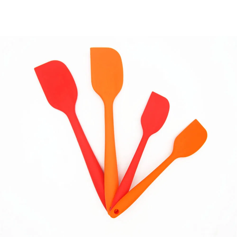 Heat Resistant Silicone Spatulas Large Baking Pastry Tools for Cooking Mixing Use