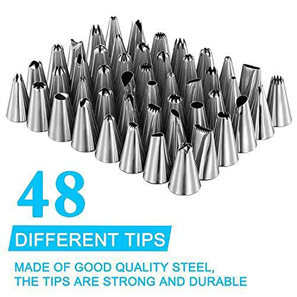 Stainless Steel Icing Tips Baking Supplies Frosting Tools Cake Decorating Set Mi25531