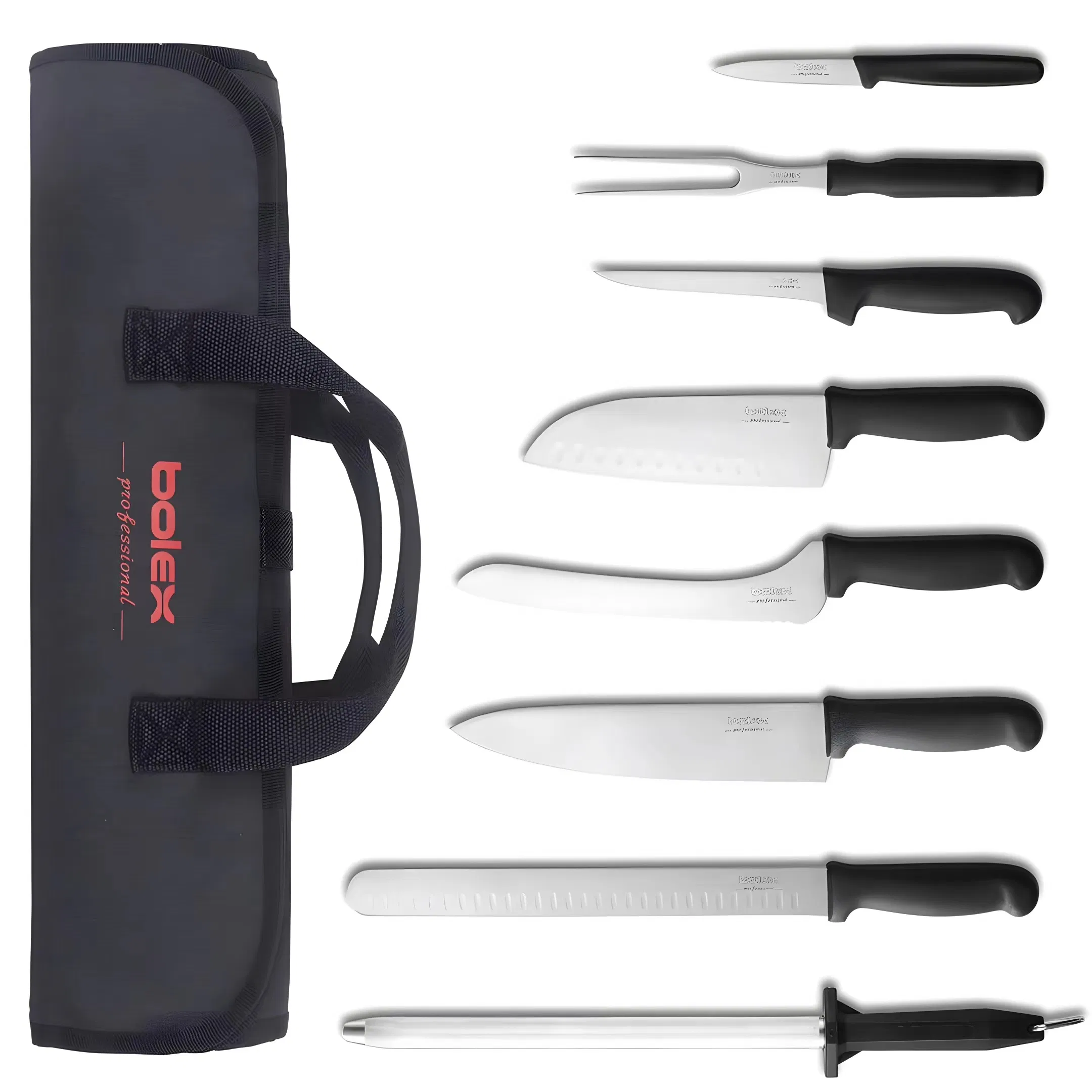 Kr-1 Wall or Table Mounted Mundial ABS Knife Rack Storage