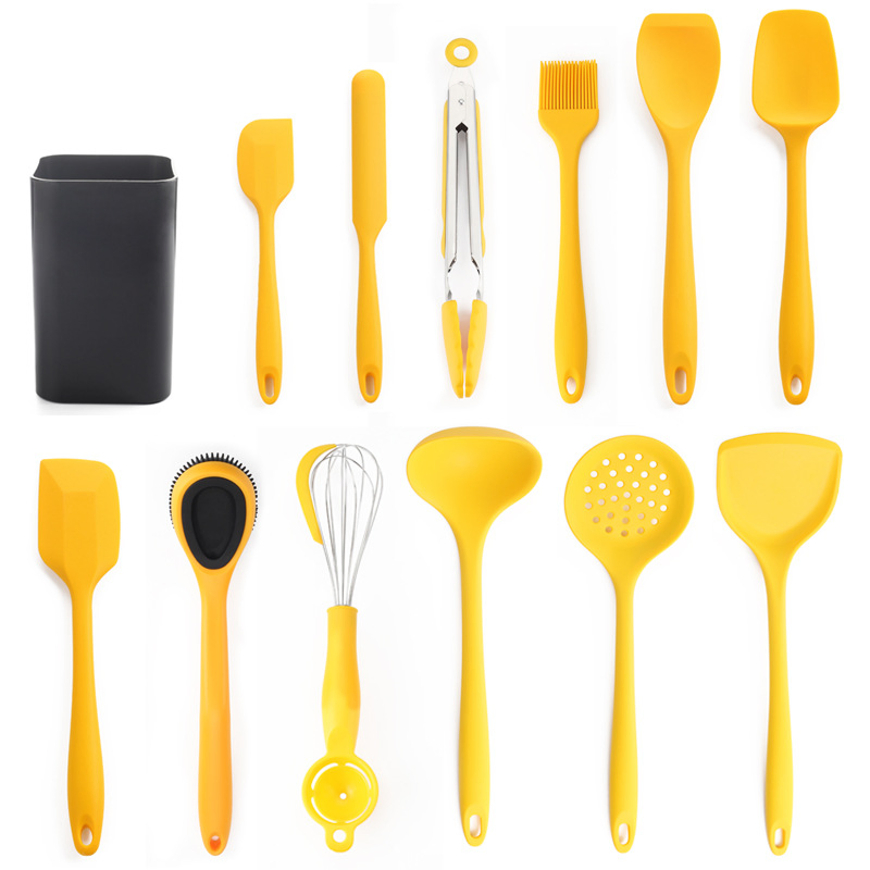 12-Piece Silicone Non-Stick Baking Set Kitchen Tools