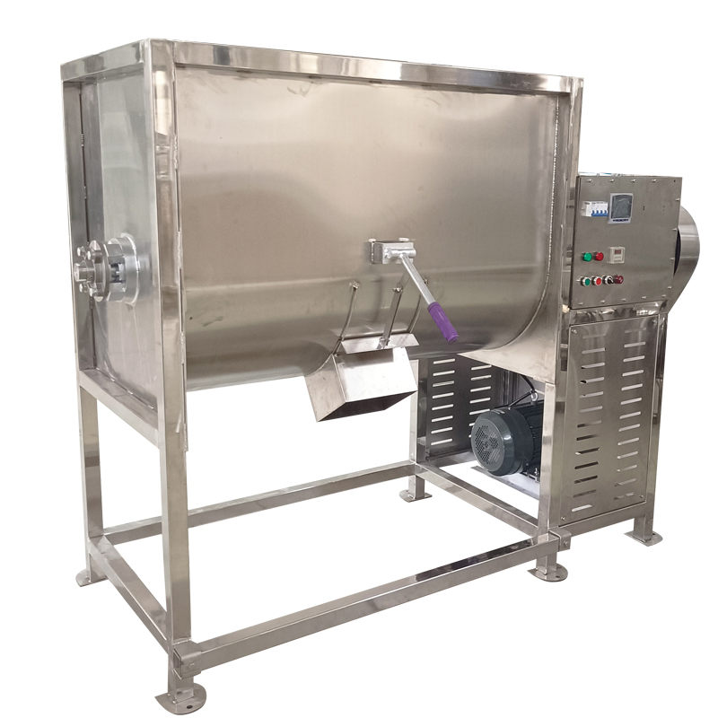 Customized Chemical Powder Stainless Steel 300kg Mixing Machine Horizontal Ribbon Mixer