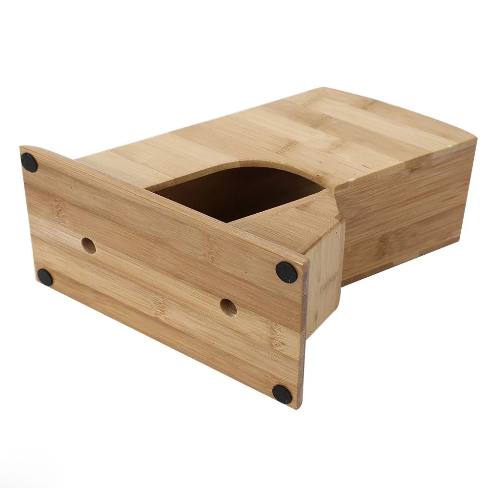 Elegant Bamboo Knife Holder for Kitchen - Versatile Storage Solution