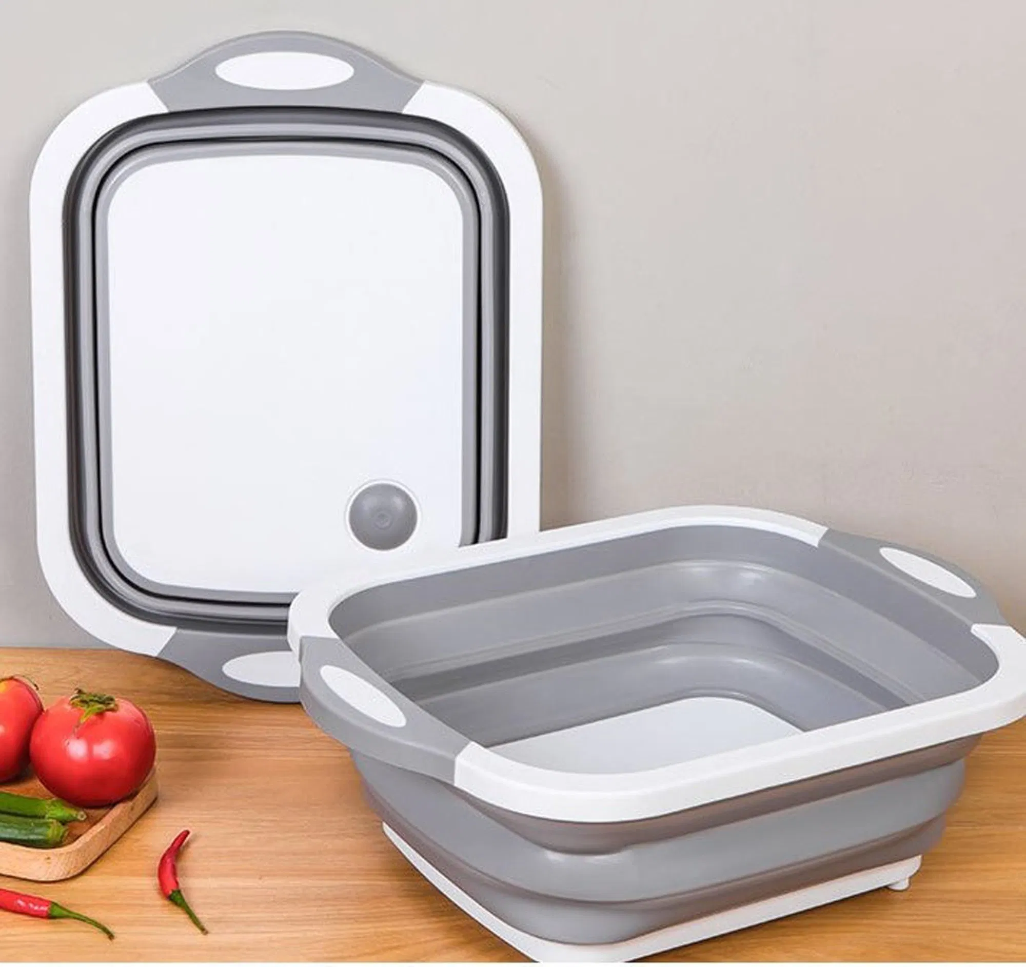Towel Kitchen Foldable Camping Dishes Collapsible Cutting Board Chopping Board