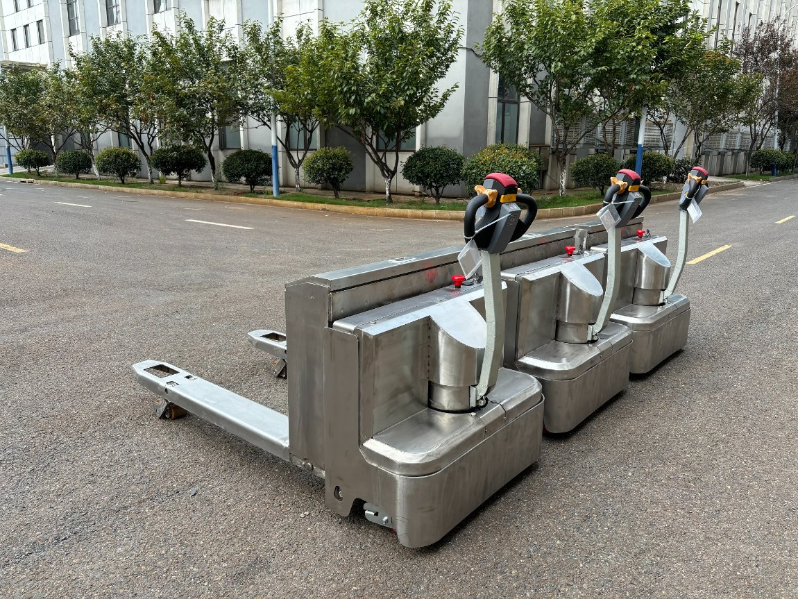 Stainless Steel Electric Pallet Truck for Food Handling