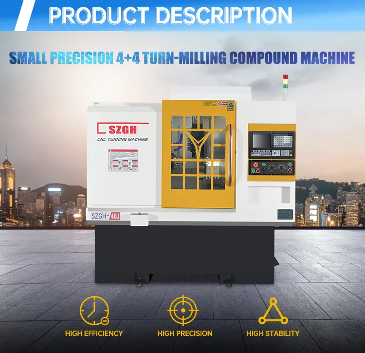 Precision Turn-Mill Machining System