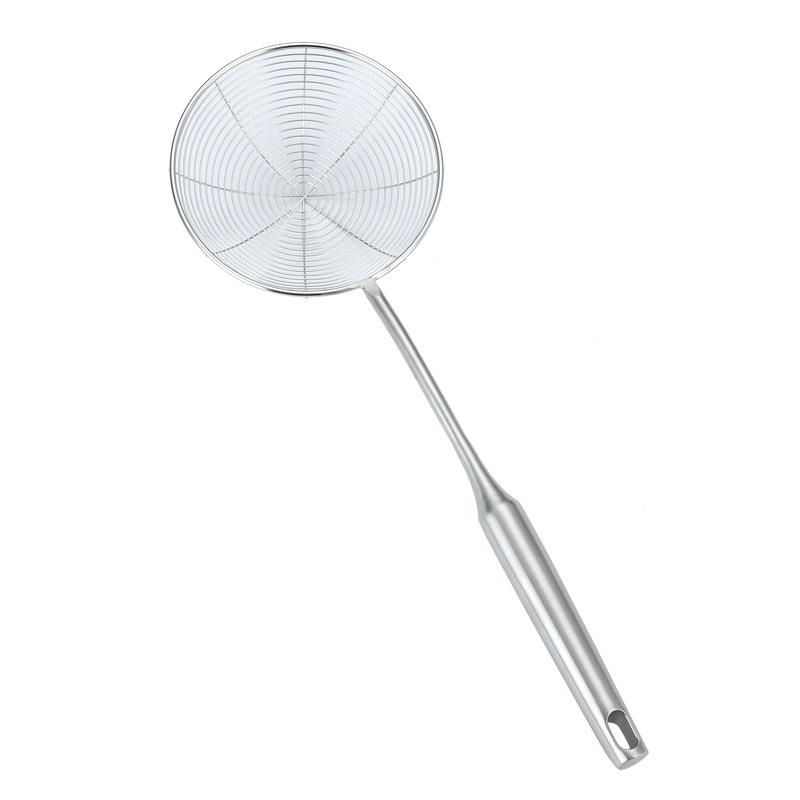 Stainless Steel Filter Oil Pot Food Filter Cookware Colander Fried Filter Kitchen Strainer Baking Cooking Tools