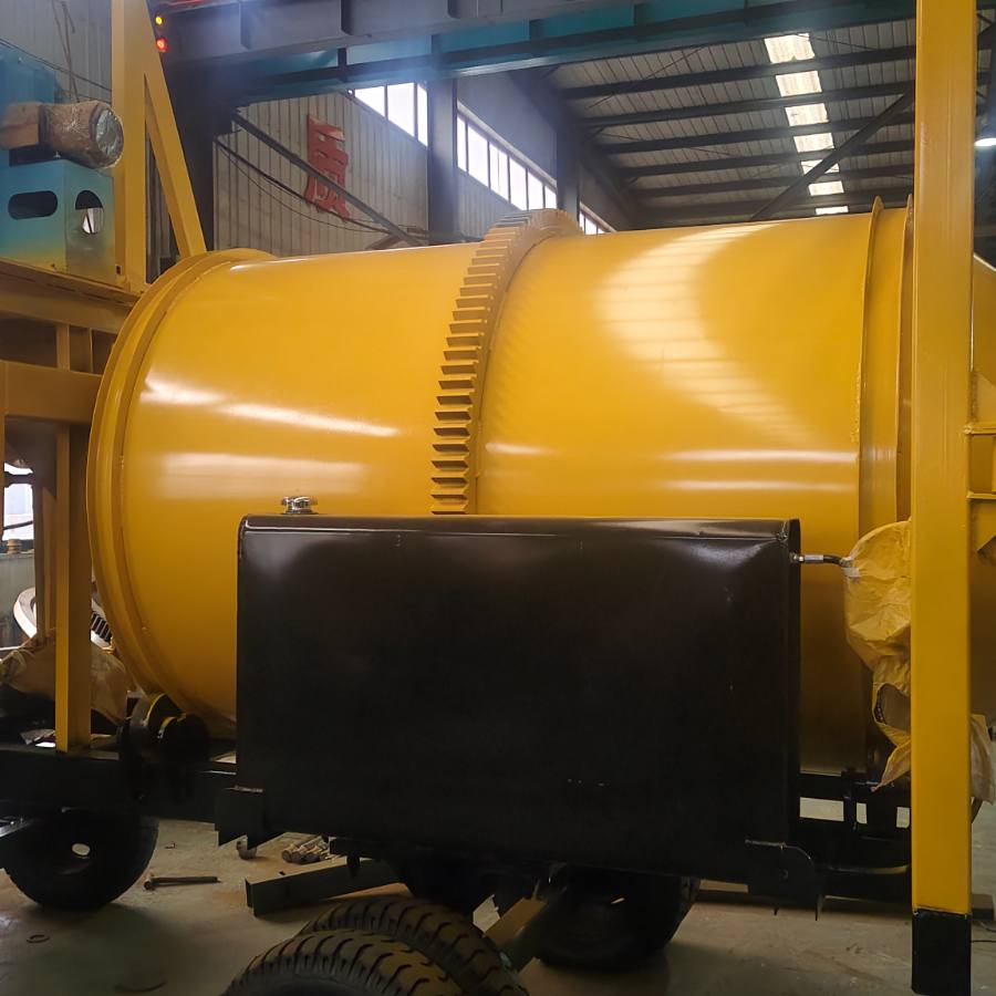 ISO9001: 2000 Approved New High-Performance Innovative Mixing Efficient Double-Tank Production Advanced Asphalt Plant Factory