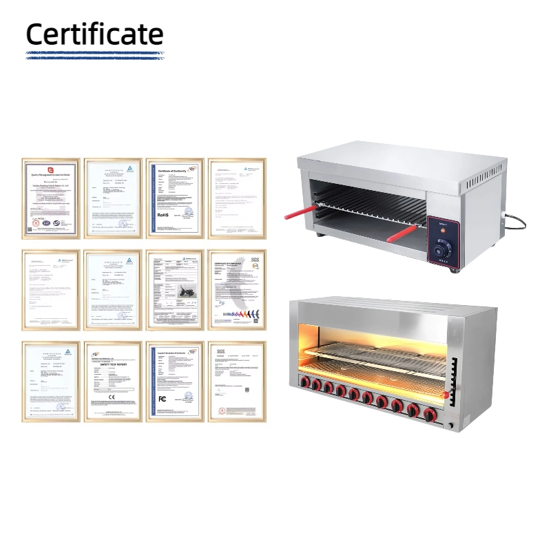 Barbecue Grill Complements Professional Grilling Equipment