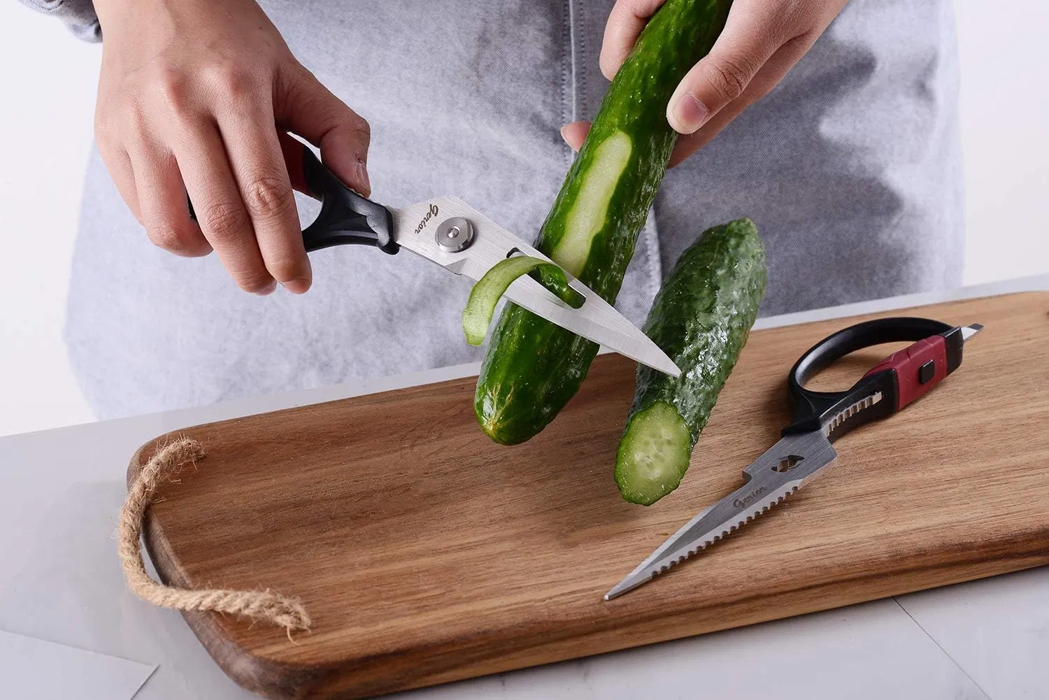 Kitchen Scissors Heavy Duty Utility Come Apart Kitchen Shears for Chicken, Meat, Food, Vegetables - 9.25 Inch Long