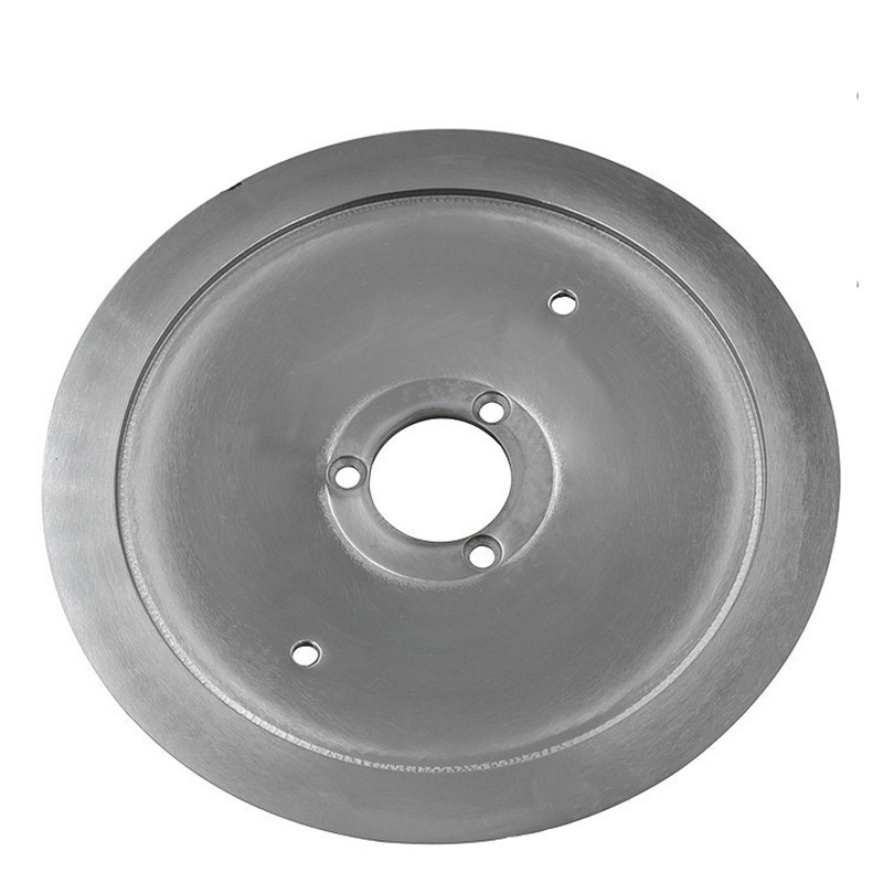 Customized 3Cr13 Stainless Steel Food Industrial Machine Lamb Slicer Blade Circular Slicing Knife for Beef Meat Potato Vegetable Cutting Blade