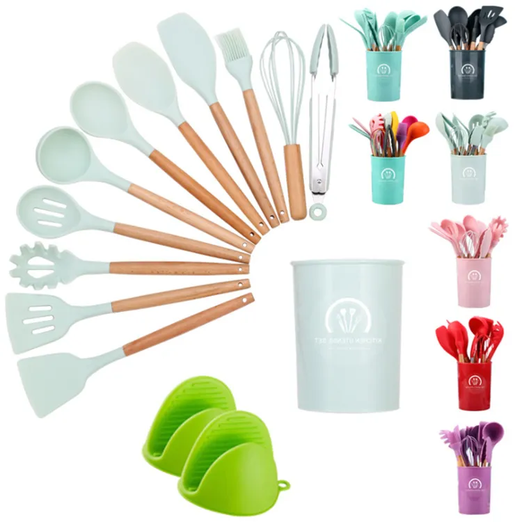 Silicone Kitchen Utensils Set 1