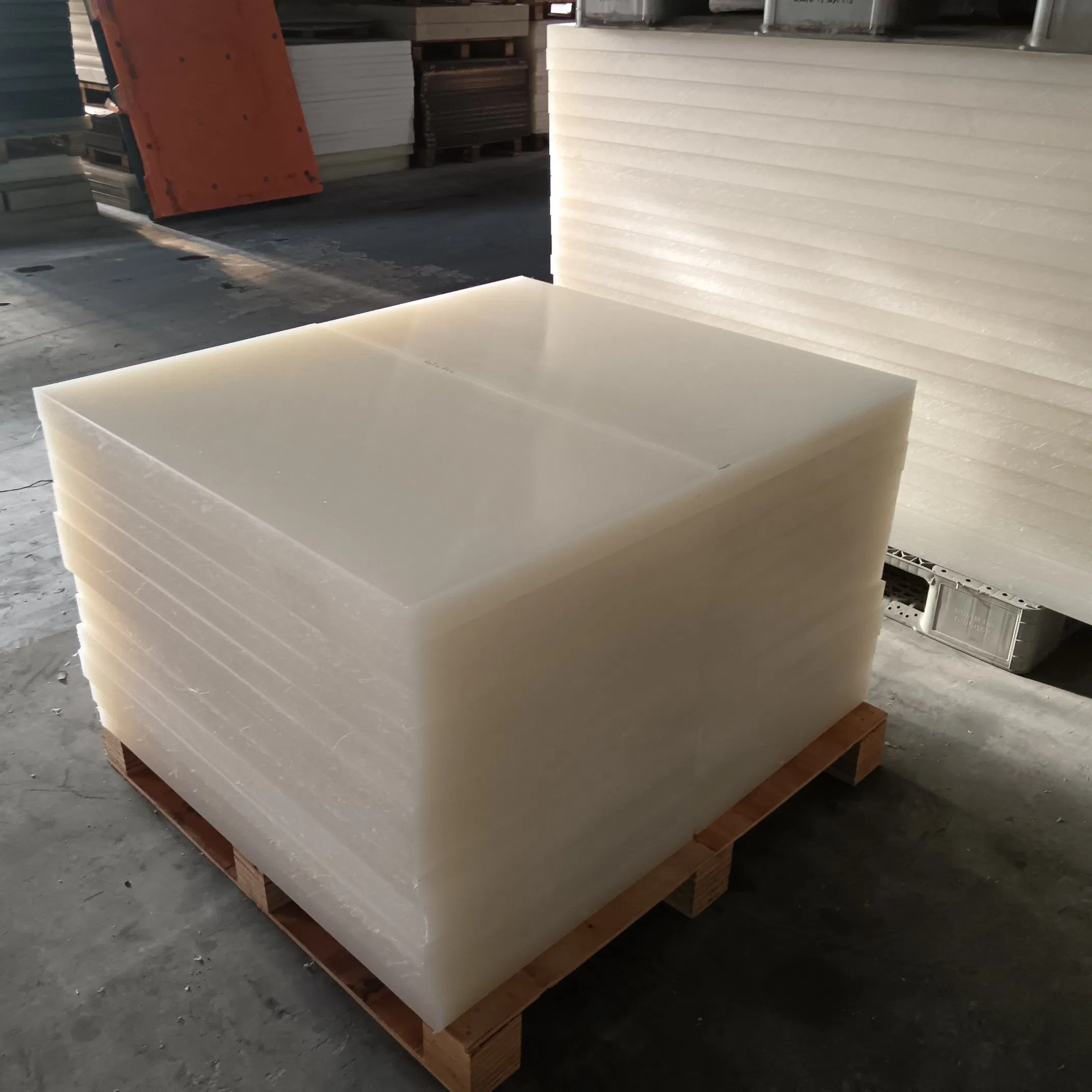 Large Industrial PP Plastic Cutting Board Heavy Duty Equipment Food Grade Durable Anti Scratch Wear Resistant Commercial Kitchen Butcher Meat PP Chopping Board