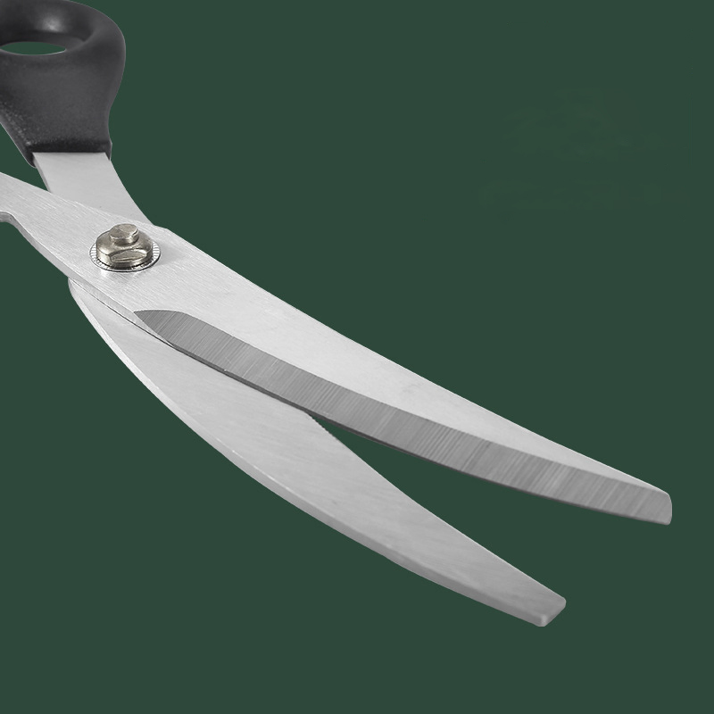 Ds-5503 Multi Purpose 9.5 Inch Long Sizes Stainless Steel Kitchen Scissors Micro Serrated BBQ Scissors Roast Meat Kitchen Shears