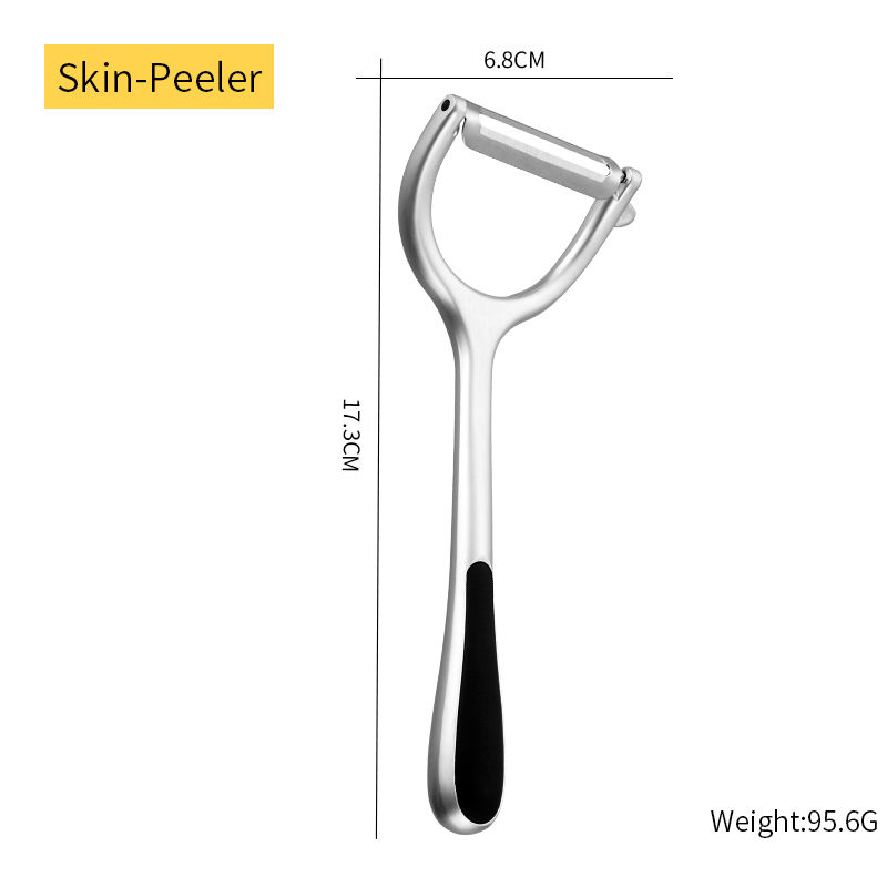 Kitchen Gadgets Vegetable Peeler Knife Premium Zinc Alloy Y Shape Peelers Potato Peeler with Non-Slip Handle
