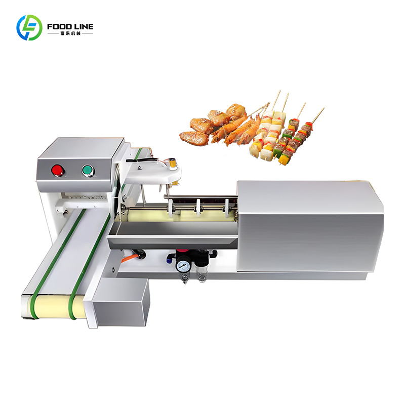 Heavy Duty Hydraulic Meat Skewering Equipment for Industrial Food Processing