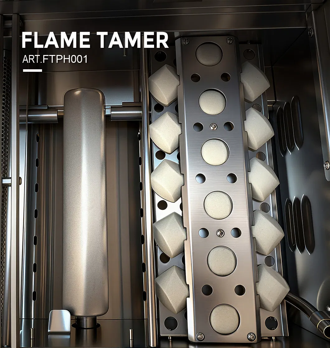BBQ Flame Tamer Detail