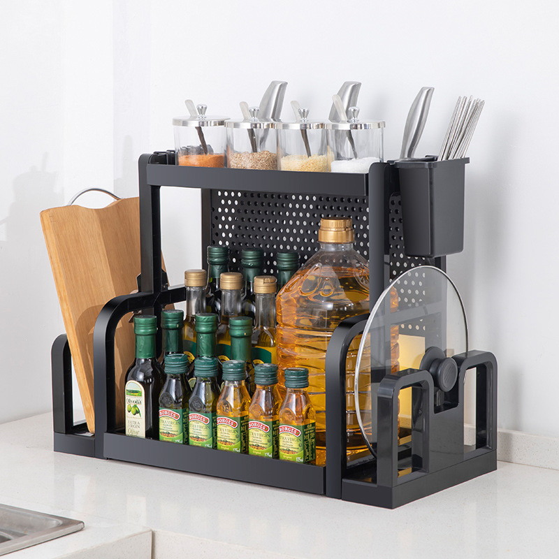 Kitchen Accessories Organizer Set Condiment Rack, Spice Holders, Knife Storage Mi30288