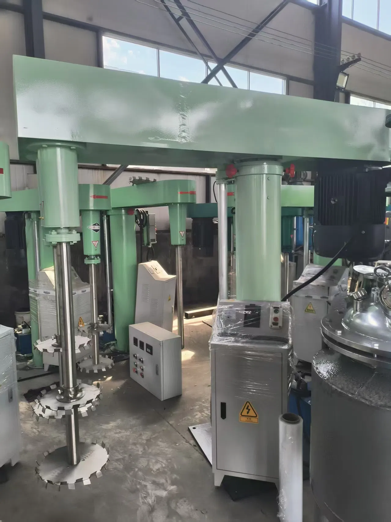 High Speed Disperser Paint Mixing Making Machine for Ink Coating Pigment Printing