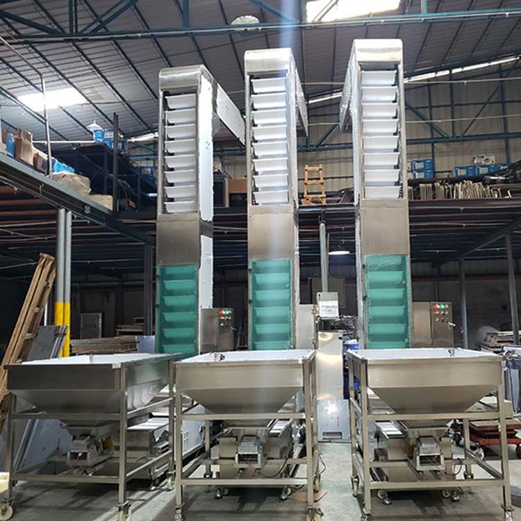 Bulk Material Handling Grains Chain Z Bucket Elevator in Food