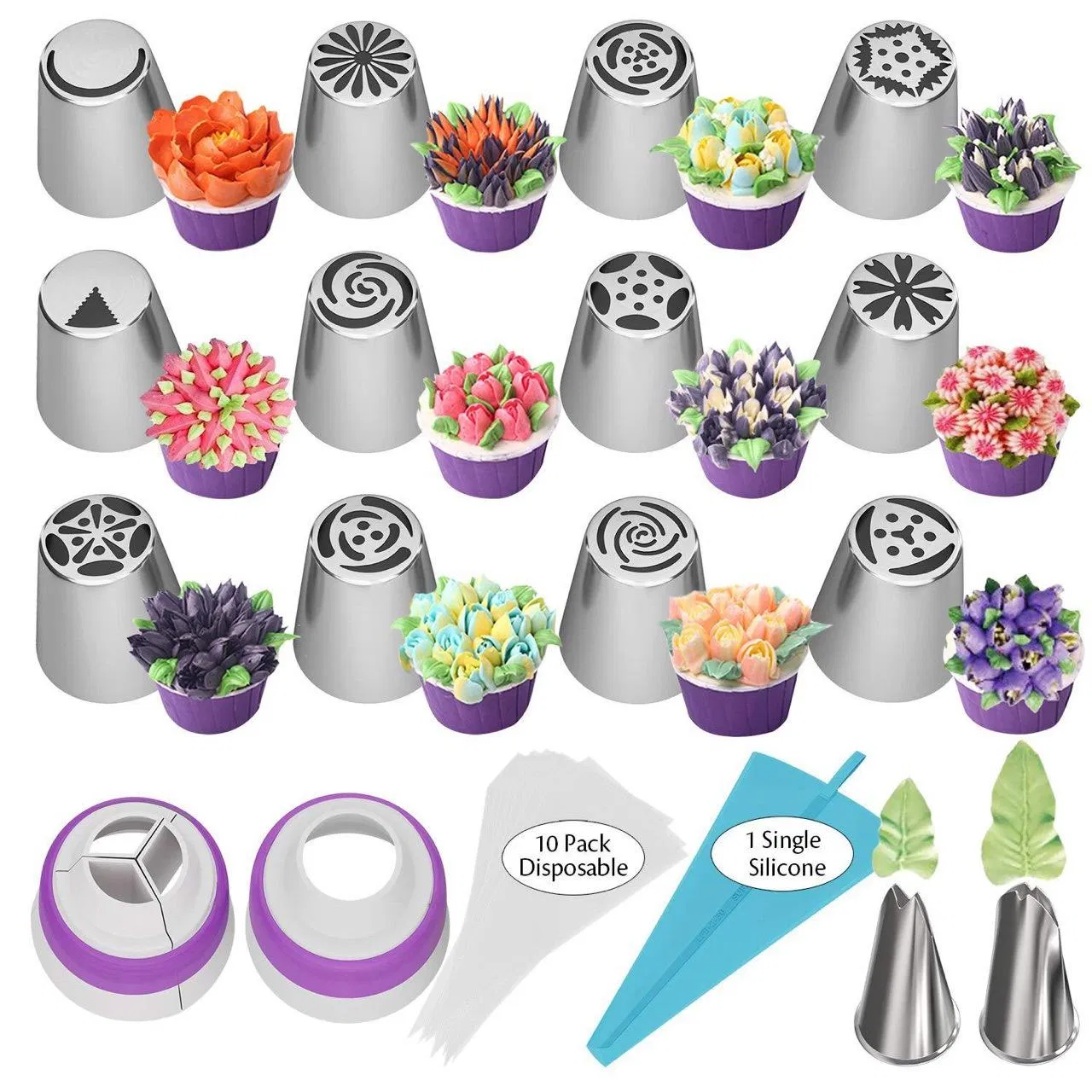 Super27 Stainless Steel Russian Baking Tool Set Cake Tools