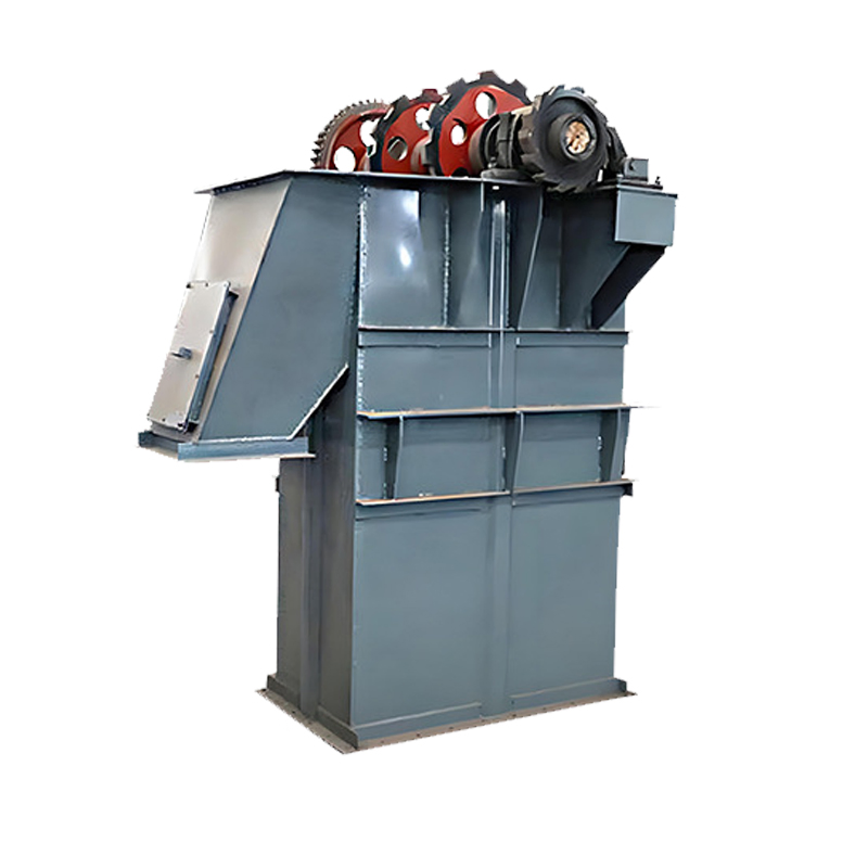 Industrial-Grade Carbon Steel Bucket Elevator for Food Handling
