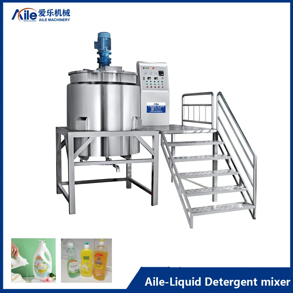 Detergent Machine for Washing Powder Soap Powder Detergent Power Making Machine Making Mixing Machine for Liquid Soap Homogenizer Mixing Tank