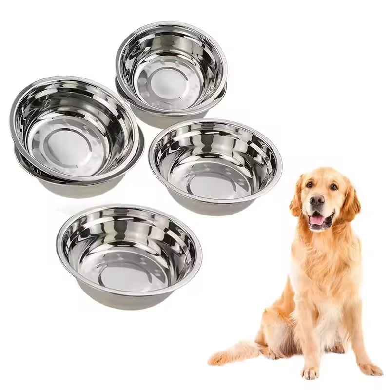 Wholesale Stainless Steel Mixing Bowl Durable Metal for Kitchen Use Polished for Vegetable Washing Salad Food Preparation Set Mixing Bowls Stainless Mixing Bowl