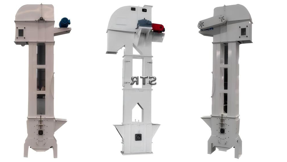 DTTG6 food processing bucket husk material handling vertical conveyor belt 35 mtr for coffee conveyors grain elevator system