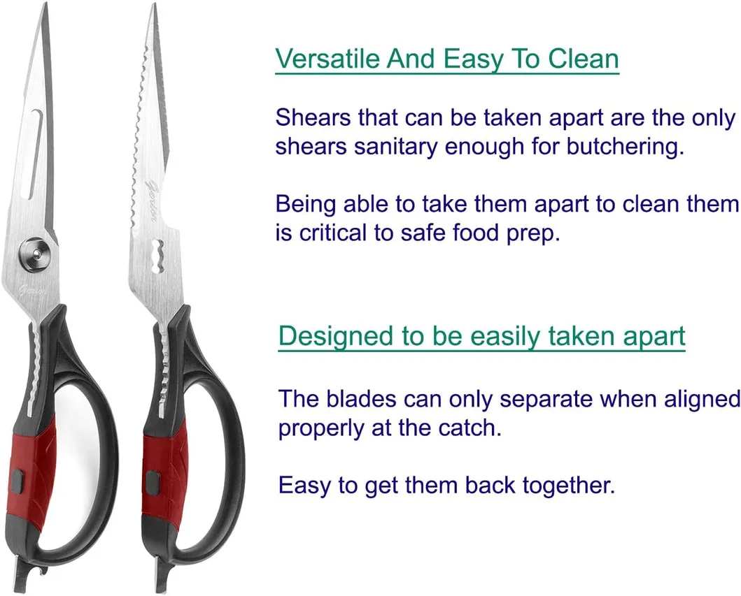 Kitchen Shears for Meat and Food