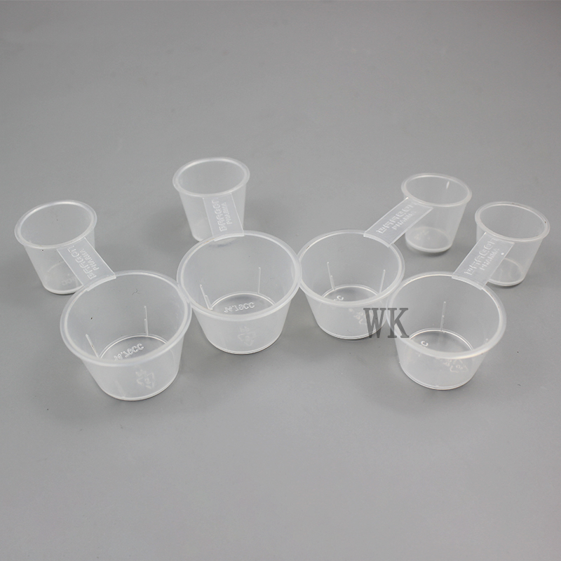 Plastic Measuring Cups Eco-Friendly Home Kitchen Tools for Liquid Weight up