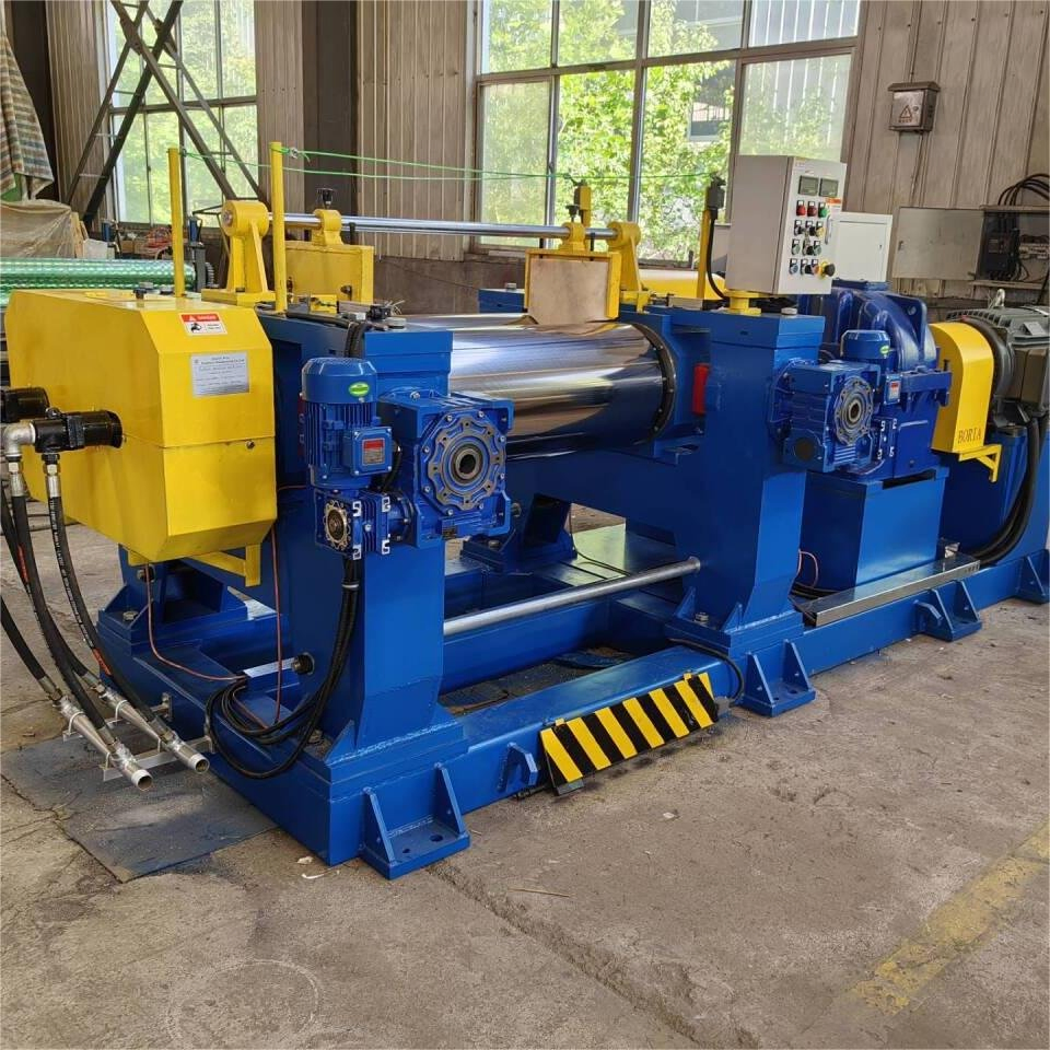 16-18 Inches Bearing Banbury Rubber Two Roll Open Mill Mixer Mixing Machine/Rubber Compound Production Line Machine