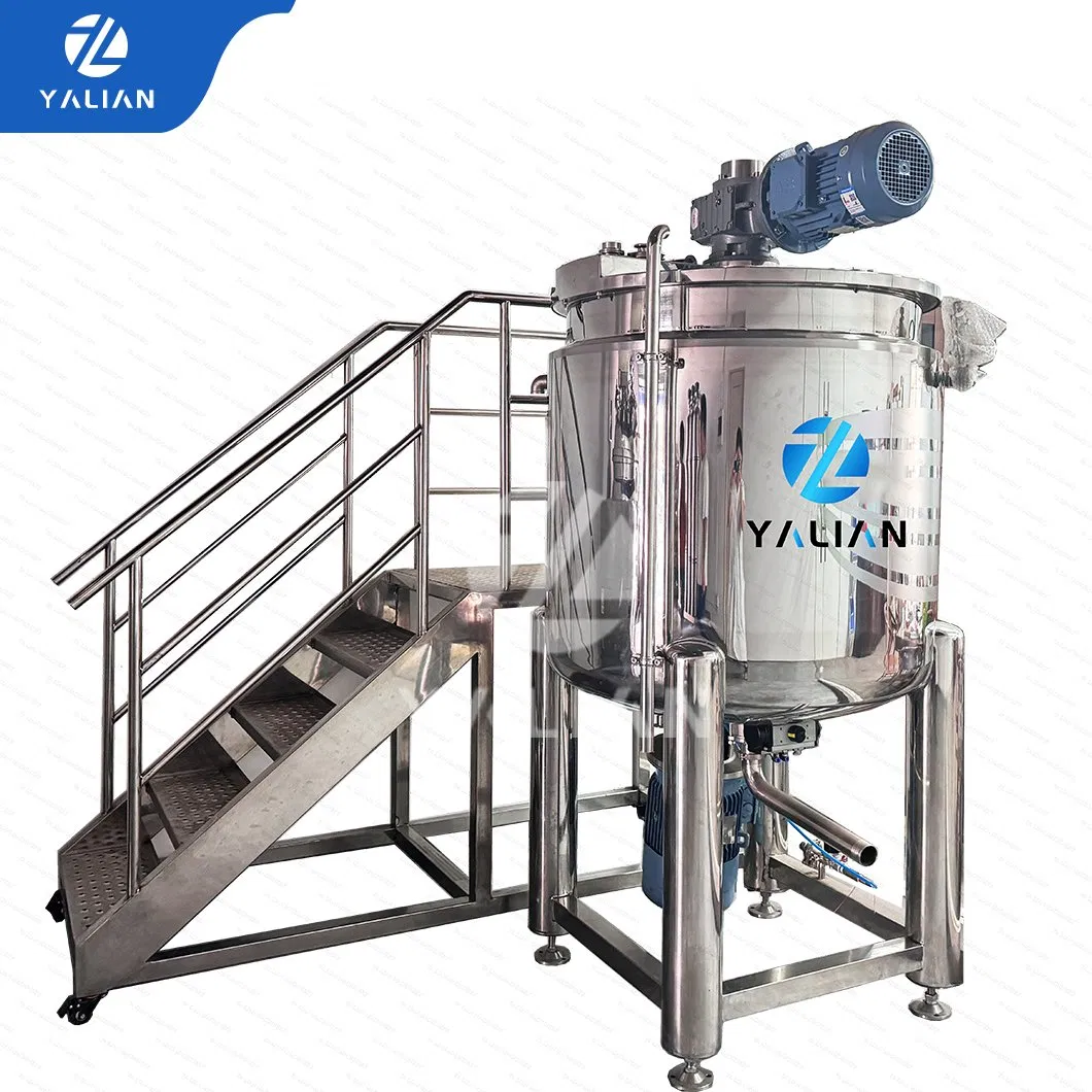 Dishwashing Liquid Detergent Mixing Tank 1000ltrs Stainless Steel Mixing Tank with Agitator