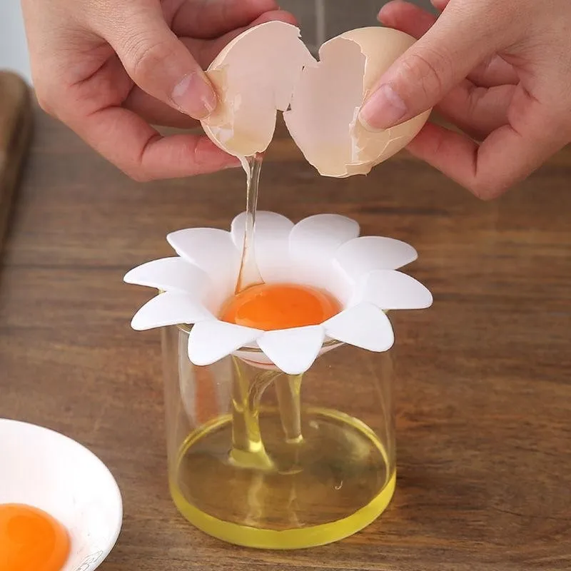 Flower Design Egg Separator 3