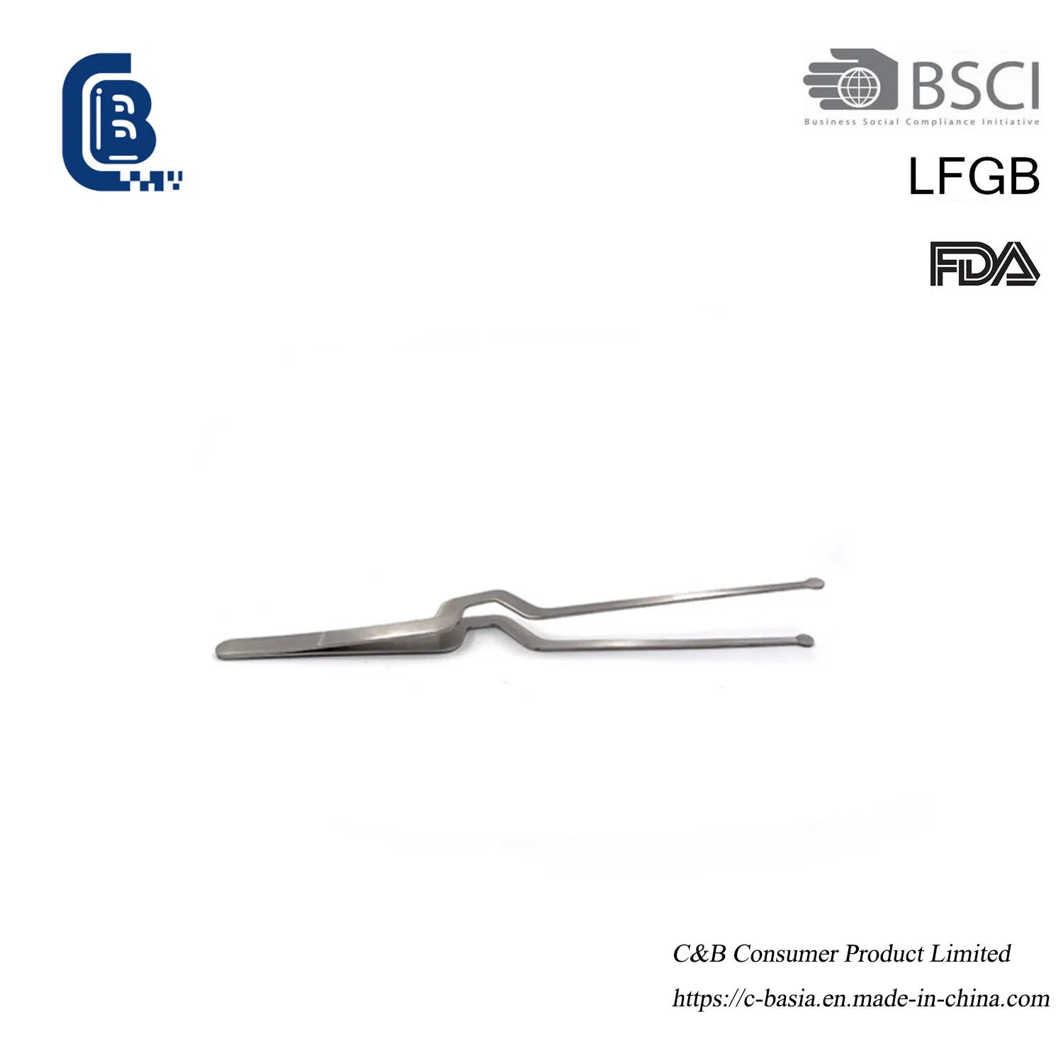 Kitchen Stainless Steel Tweezers: Tea Set &amp; Food Handling Tools