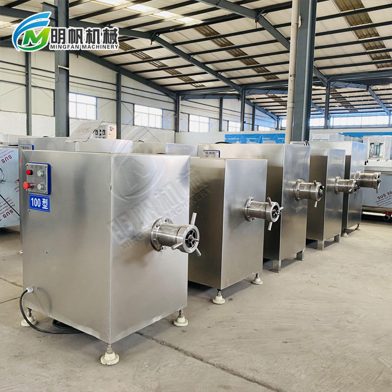 Fully Automatic Industrial Meat Grinder for Centralized Processing Plant