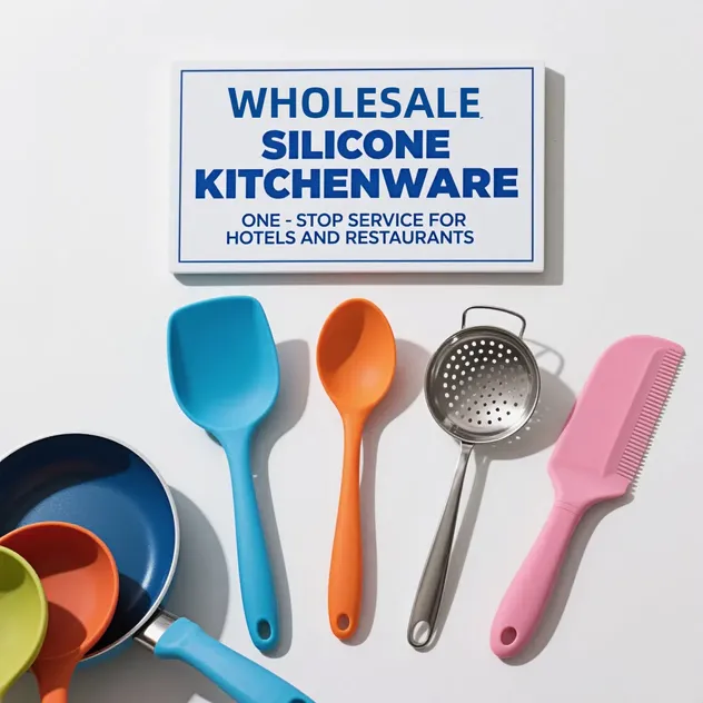 Silicone Tongs Kitchenware Set