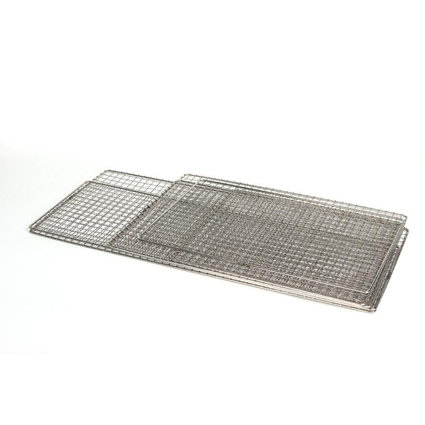 Reusable Outdoor Cooking BBQ Accessories 304 Stainless Steel BBQ Mesh