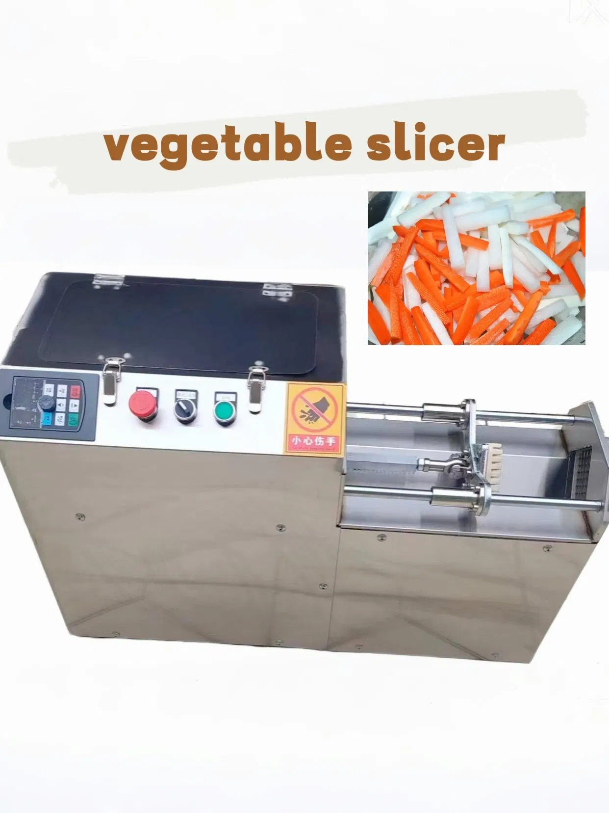 Multi-Functional Electric Vegetable Slicer Machine for Quick Food Preparation