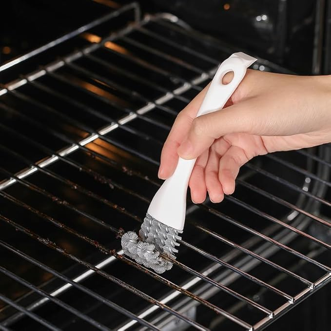 Multifunctional Kitchen Stove Grid Brush BBQ Cleaning Brush Wbb27272