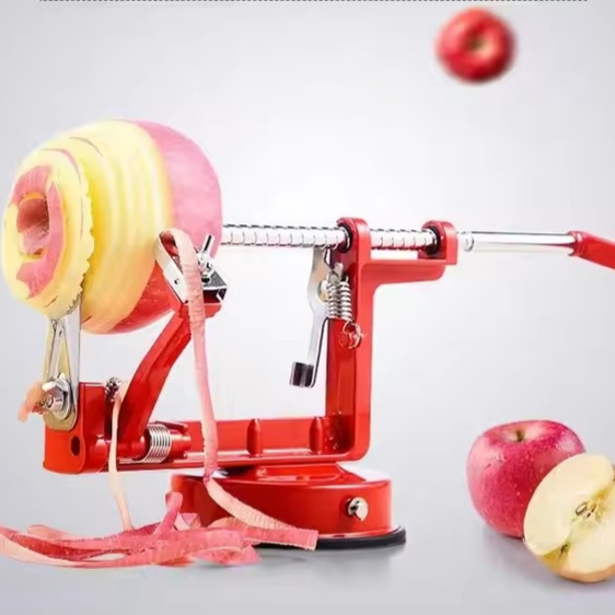 Home Kitchen Vegetable Fruit Multi-Functional Manual Potato Apple Peeler Knife Rolling Spiral Fruit Corer Slicer Peeler