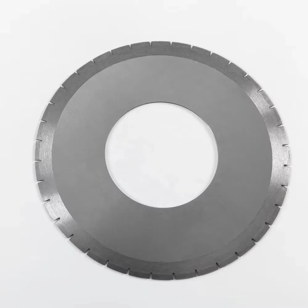Customized 440 420 Stainless Steel Food Industrial Machine Beef Lamb Slicer Circular Slicing Knife of Meat Vegetable Cutter Blades
