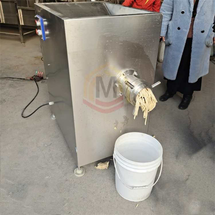 Fresh or Slight Frozen Meat Grinder with High Capacity for Efficient Meat Processing in Factories