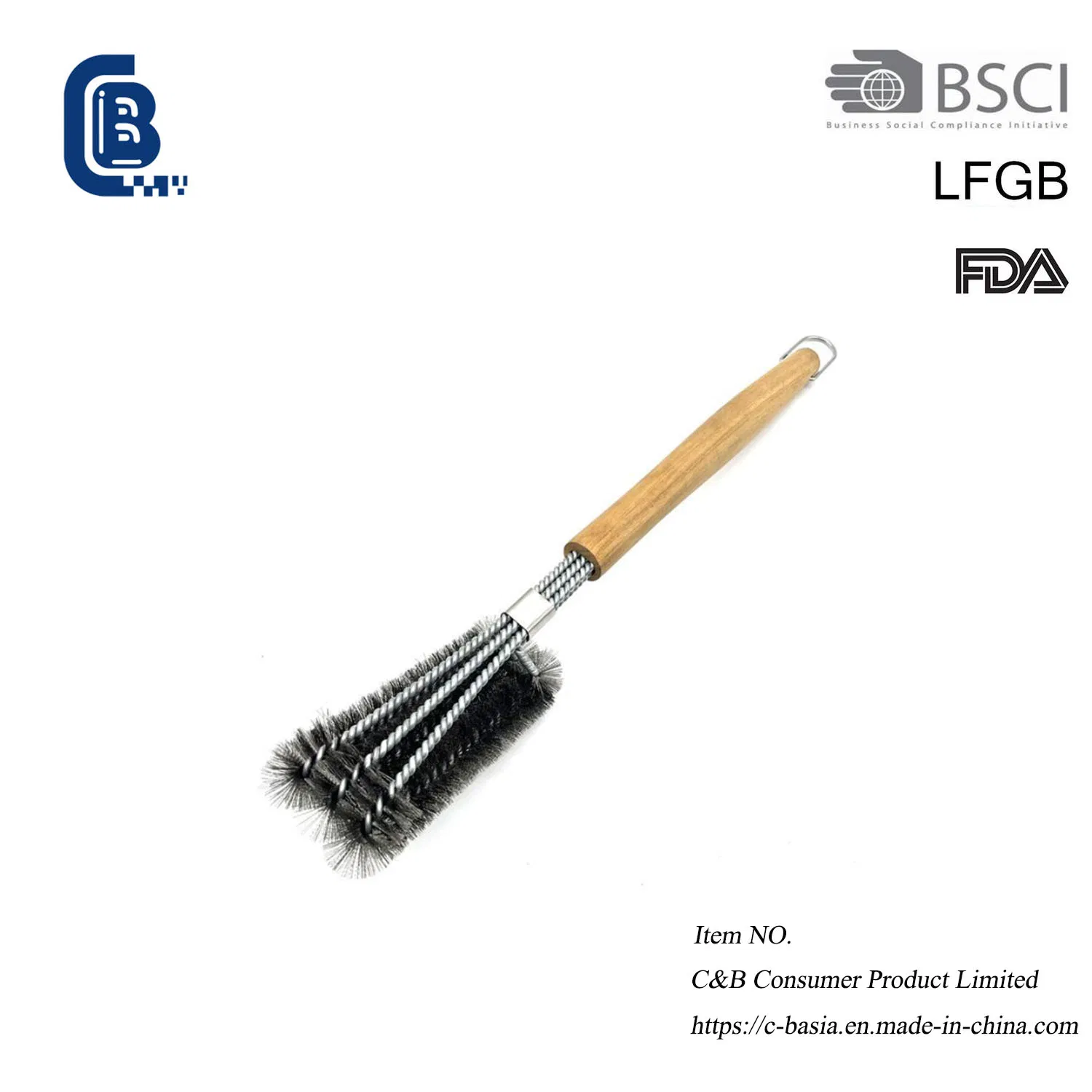 Stainless Steel Grill Cleaning Brush, Barbecue Brush, Easy Cleaning Grill Cleaner