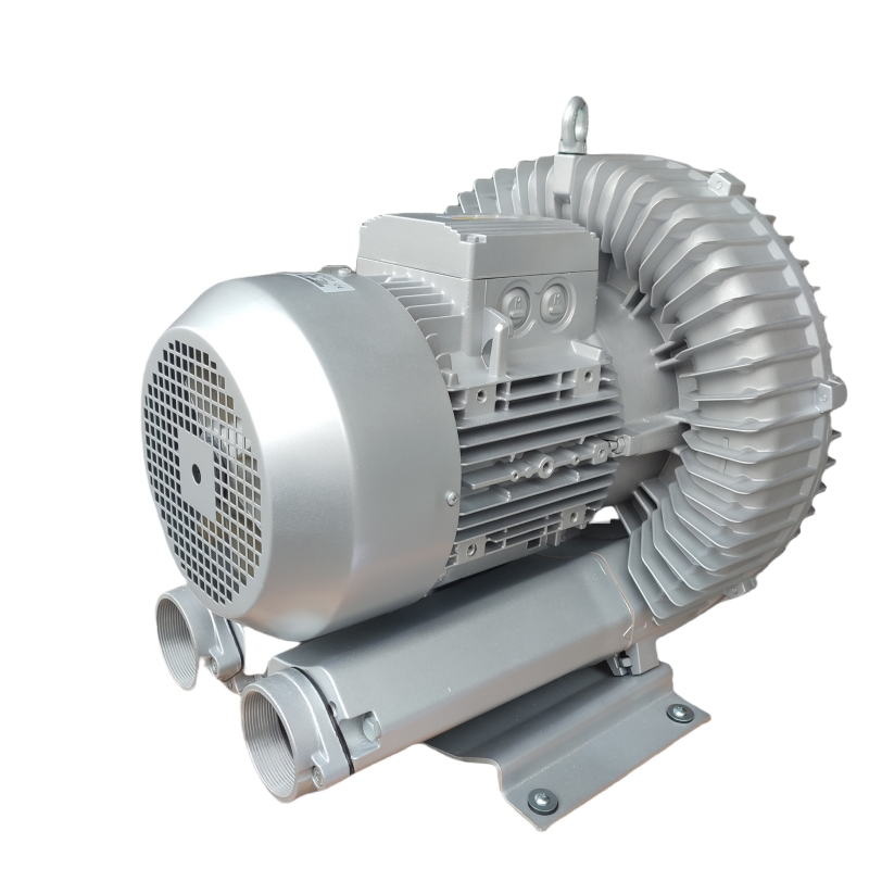 Smart Design Single Phase Electric Food Processing Turbo Vacuum Vortex Ring Blower for Material Handling