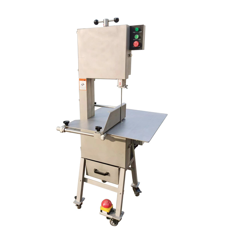 Qh-350 Automatic Rib/Pig/Tuna/Cattle/Animal/Ice Kitchen Bone Sawing Machine Meat Processing Cutting Equipment Bone Cutter Slicer Saw 1.5kw/2HP Manufacturer
