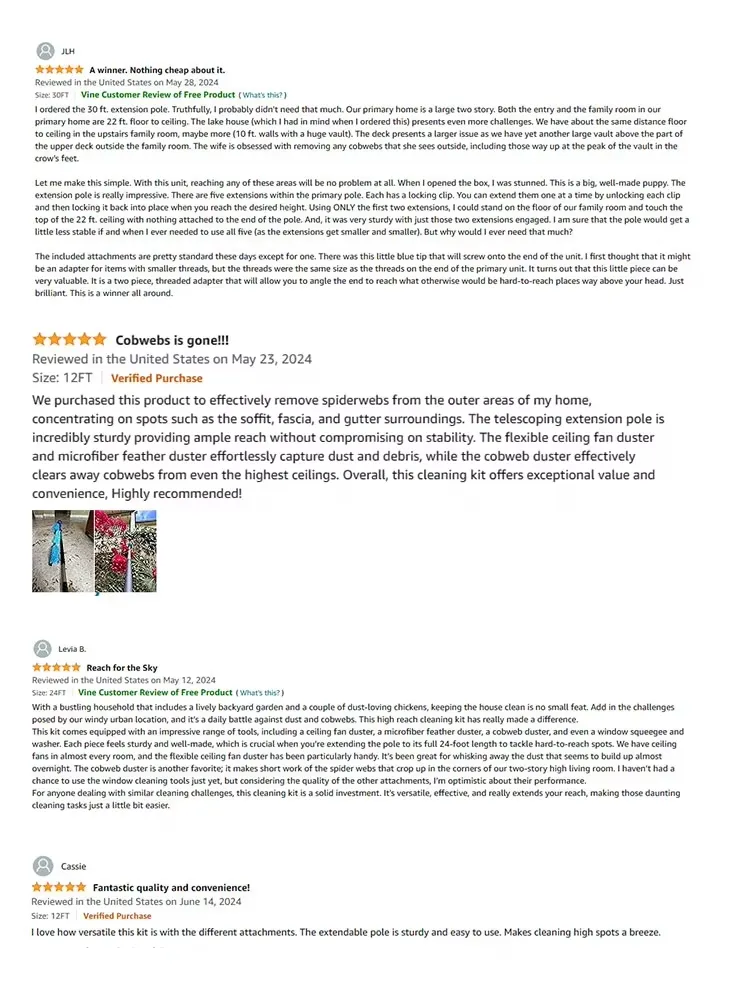 Customer Praise