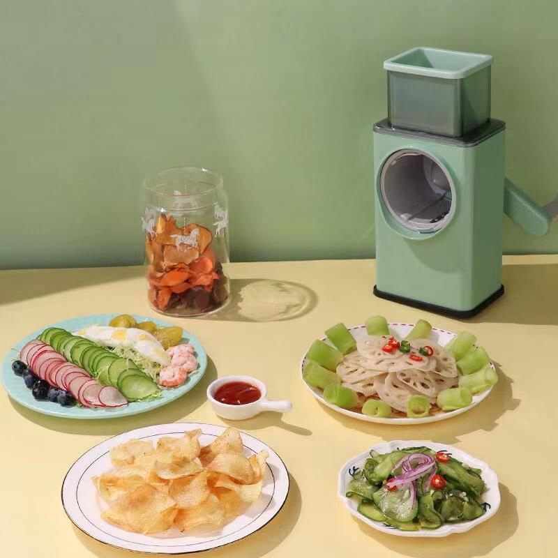 Multifunctional Manual Roller Kitchen Vegetable Cutter Gadgets