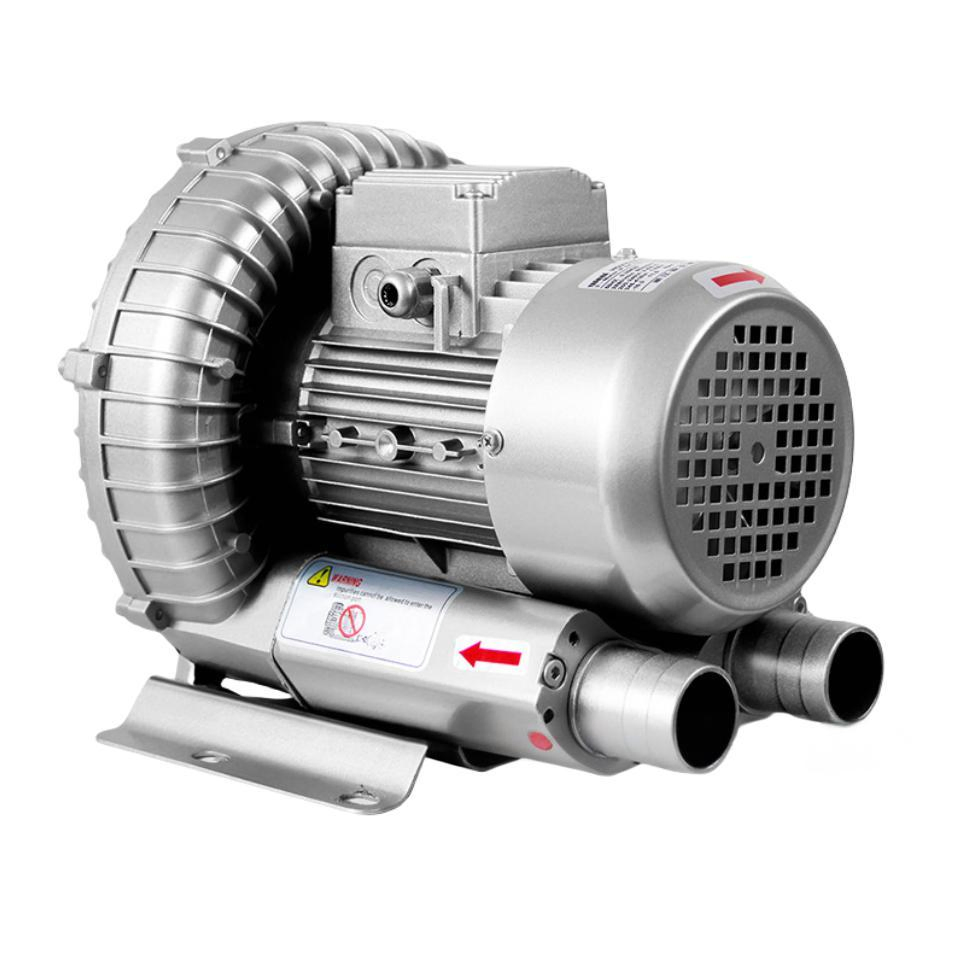 Customized Copper Motor Food Processing Air Vacuum Ring Blower for Material Handling