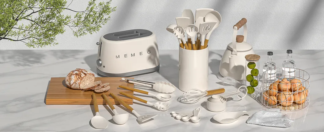 Silicone Kitchen Utensils Set
