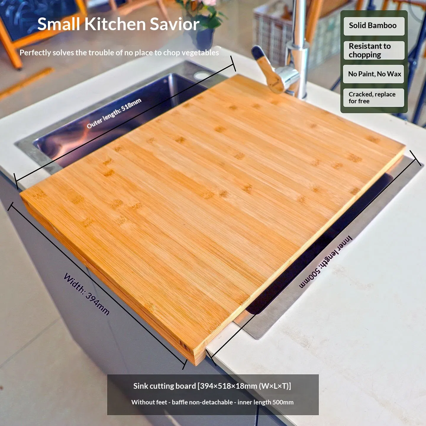 Kitchenware Kitchen Wholesale Market Bamboo Kitchenware Board Kitchen Appliance Board Bamboo Board Cutting Board Kitchen Gadget Kitchen Utensils Chopping Board